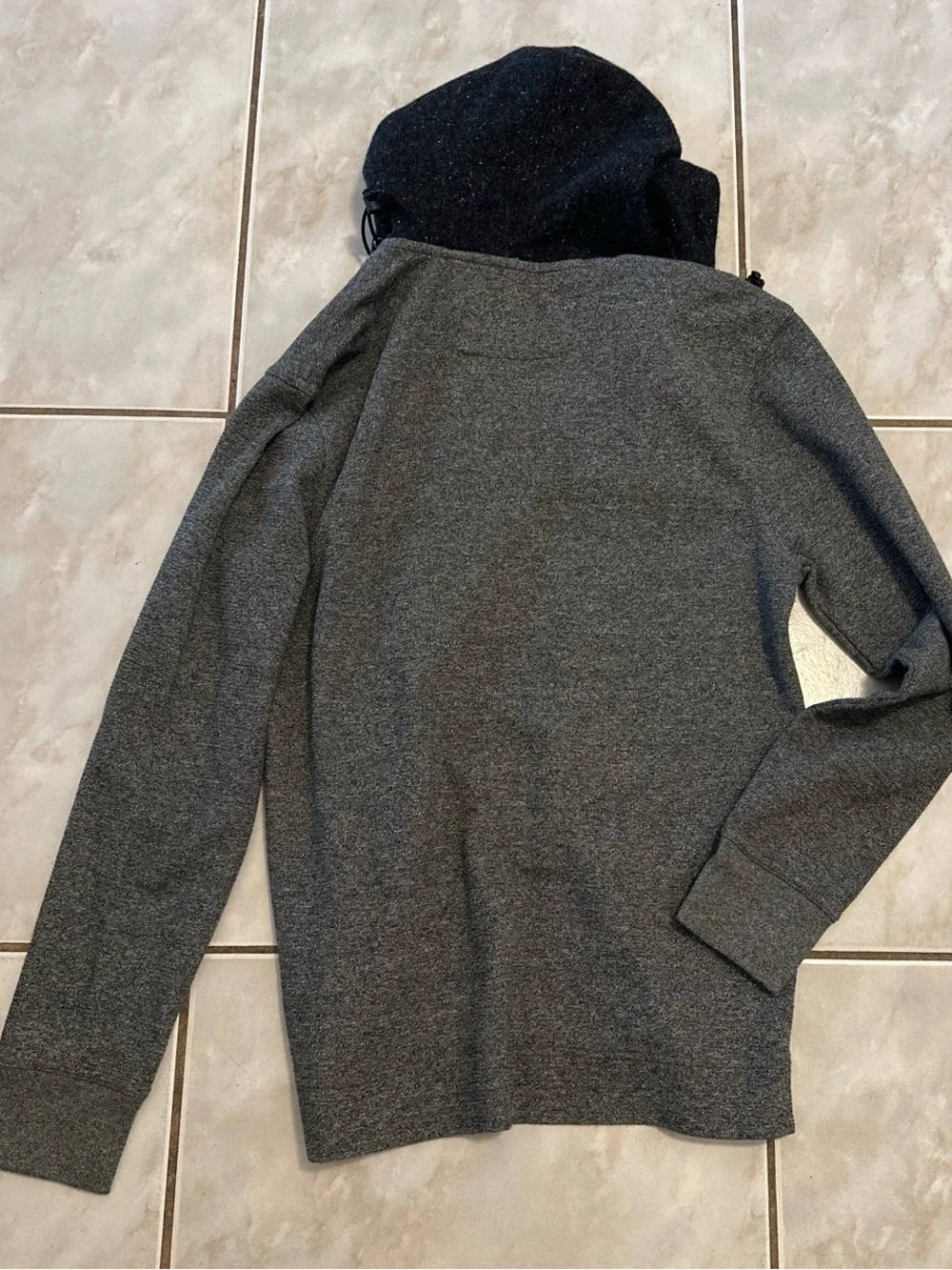 Banana Republic Men’s Gray Quarter-Zip